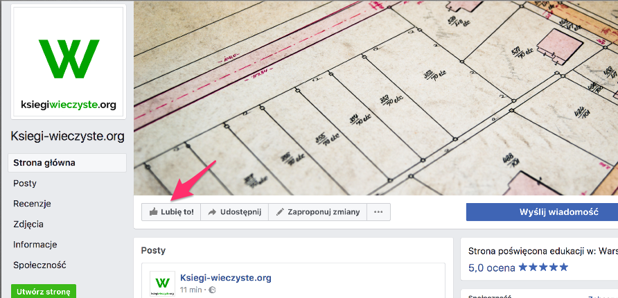 Ksiegi-wieczyste.org na Facebooku